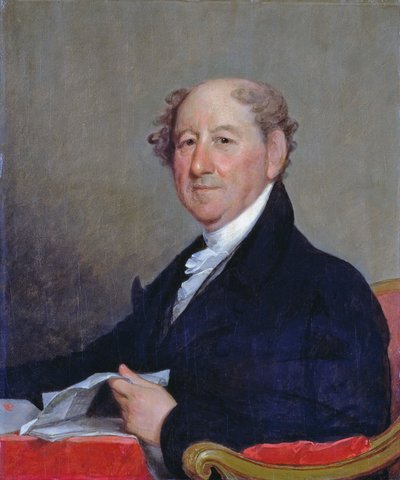 Portret van Rufus King (1755-1827) door Gilbert Stuart